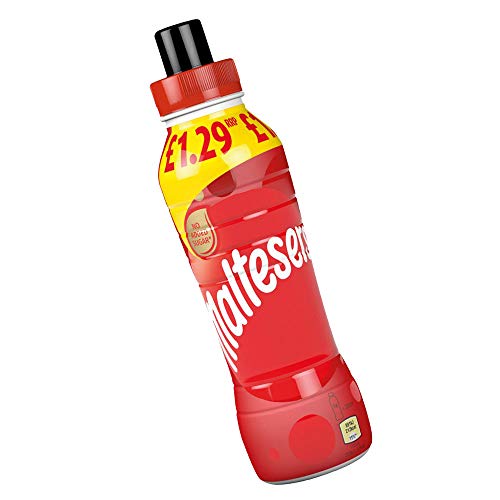 Maltesers Chocolate Milk Drink with Malt Extract and Sweeteners Bottle, 350 ml - "Creamy Malteser Milk Drink!"