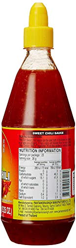 Pantai Norasingh Sweet Chili Sauce, 700 ml / 29.25 oz / 830 g, 2 Pack - "Double sweet chili goodness!"