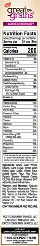 Great Grains Raisins, Dates & Pecans Cereal, 453g - A nutritious and delicious way to start your day.