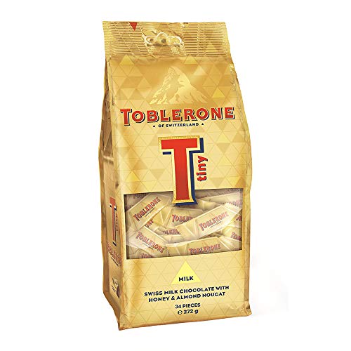 Toblerone Tiny Swiss Milk Chocolate - Honey & Almond Nougat, 272g