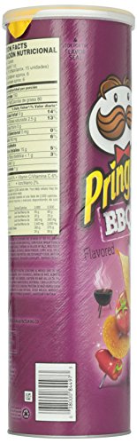 PRINGLES BBQ FLAVORED 169G - BBQ-flavored Pringles snack!