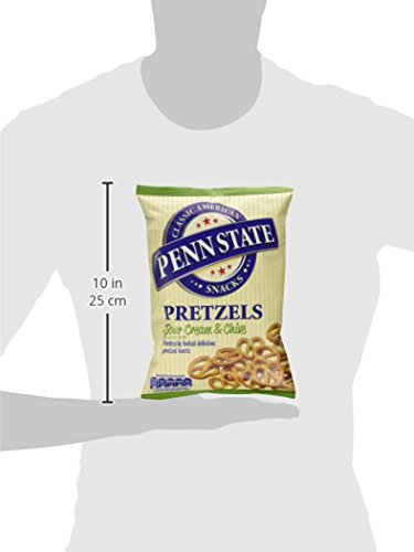 Penn State Pretzels - Sour Cream & Chive (175g) - "Creamy pretzel delight!"