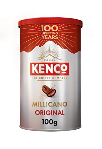 Kenco Millicano Original Wholebean Instant Coffee, 100g - Enjoy the rich aroma of Kenco Millicano Original Wholebean Instant Coffee, 100g.