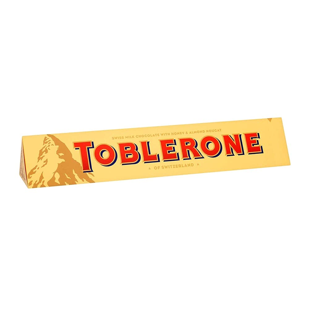 Toblerone Crunchy Almonds 100g Bar (pack of 3)