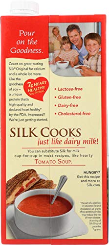 Silk Original Soy Beverage (Plant Based / Vegan Milk Alternative) 946 ml