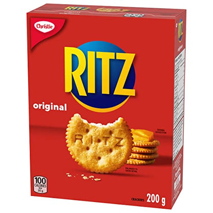 Ritz Original 200 Gram (Pack of 3) {Imported from Canada} - Triple Original Ritz!