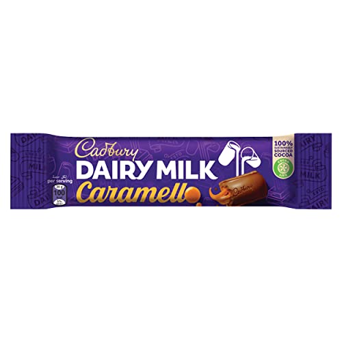 Cadbury Caramello Milk Chocolate With Caramel (Imported), 40g (Pack Of 12) - Caramel perfection