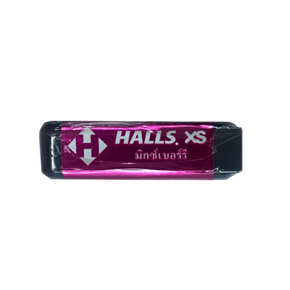 Halls XS Mixed Berry Flavored Sugar Free Candy, 0.5 oz / 15 g - Sugar-free candy with a mixed berry flavor.