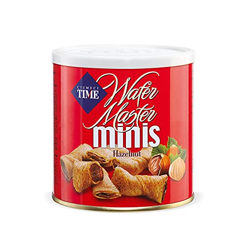 Time Wafer Master Minis, Hazelnut - 120g - Mini hazelnut wafer cubes