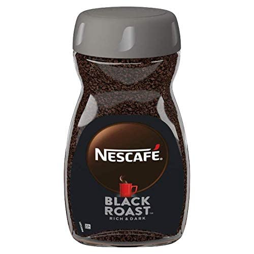 Nestle Nescafe Black Roast Rich & Dark Coffee Dawn Jar 85g - "Nescafe Black Roast - 85g Jar of Rich & Dark Coffee!"