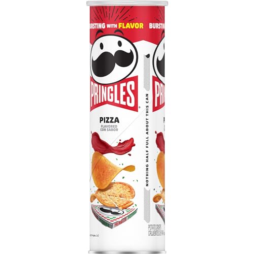 Pringles Pizza Potato Crisps, 158 g - Pizza-flavored Pringles!