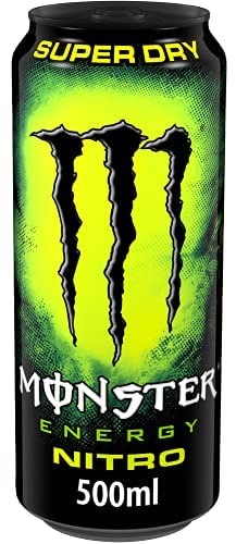 Monster Nitro Super Dry Energy Drink 500ml (Pack Of 12) - "Nitro Super Dry Rush!"