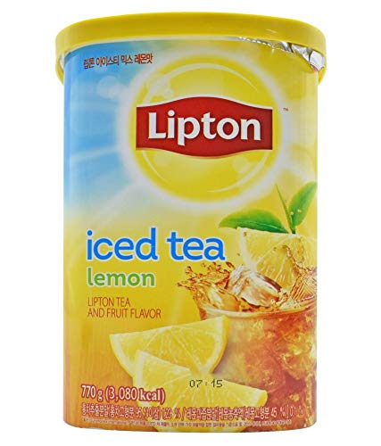 Lipton Iced Tea Lemon Flavour 770g (Imported Product) - Lemon iced tea