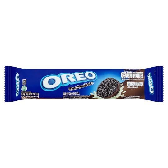 Oreo Chocolate Creme 133g - Rich Chocolate Biscuits with Creamy Chocolate Creme Filling, Ultimate Chocolate Indulgence - "Creamy chocolate bliss!"