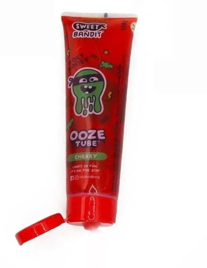 Sweet Bandit Ooze Tube Cherry - Irresistible Flavor Burst, Perfect for Desserts, Snacks, and Cocktails - Squeeze the Fun!