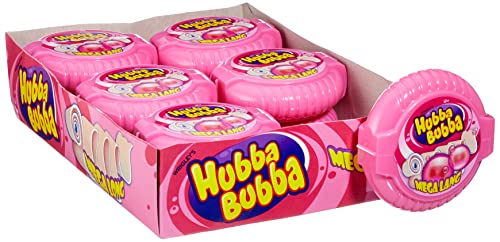 Hubba Bubba Fancy Fruit Mega Long 180 cm Bubble Gum, 1.98 oz / 56 g, 12 Pack - Twelve packs of mega long fancy fruit bubble gum, 56g each.