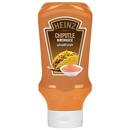 Heinz Chipotle Mayonnaise 400ml - Smoky chipotle flavored mayonnaise.