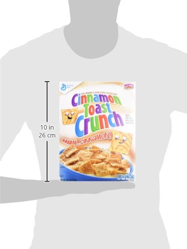 General Mills Cinnamon Toast Crunch, 12.17 oz / 345 g - Indulge in the classic taste of Cinnamon Toast Crunch