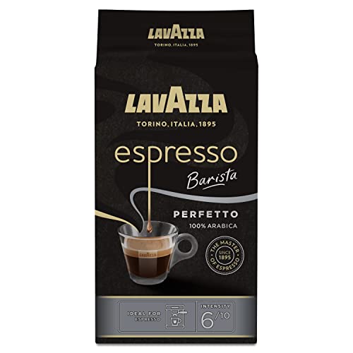 Lavazza Perfetto Espresso, 100% Arabica Ground Coffee Powder, 250 g (1493) - "Perfetto Espresso Taste!"