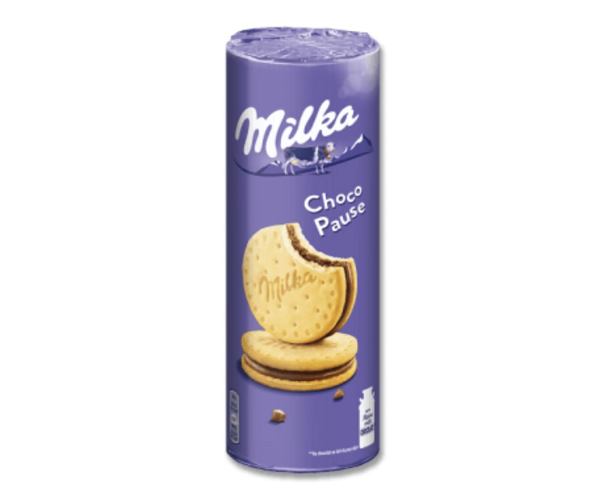 Milka Chococreme Biscuits Pouch, 260 g - "Chococreme Delight!"