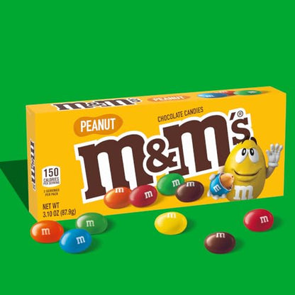 M&M's Peanut Chocolate Candies, 87.9 g, Yellow & Brown - "Peanut Choco Joy!"