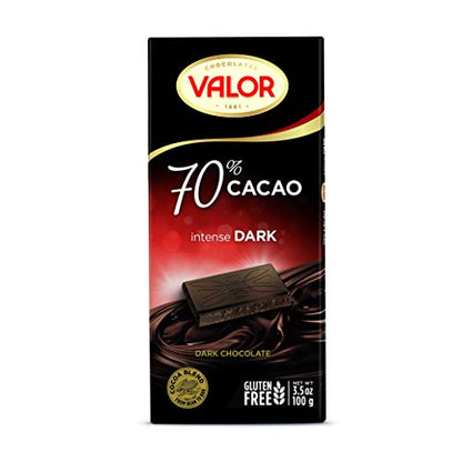 Valor 70% Cacao Chocolate 100g (Intense Dark)