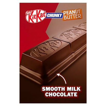 KitKat Chunky Peanut Butter, 24 X 42 g - Indulge in the creamy goodness of peanut butter with KitKat Chunky Peanut Butter, 24 X 42 g.