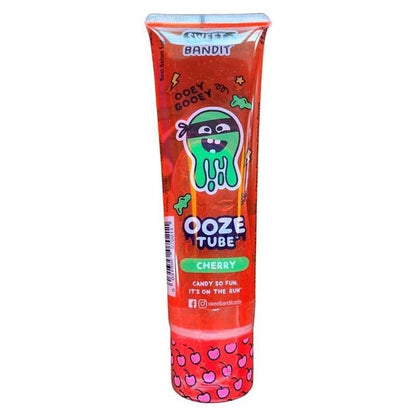 Sweet Bandit Ooze Tube Cherry - Irresistible Flavor Burst, Perfect for Desserts, Snacks, and Cocktails - Squeeze the Fun!