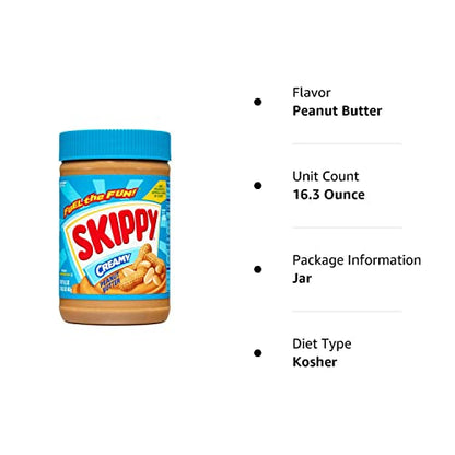 Skippy Peanut Butter Creamy, 462G