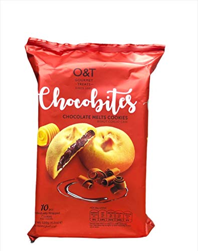 O&T Gourmet Treats CHOCOBITES Chocolate MELT Cookies 120g - "Melts in your mouth!"