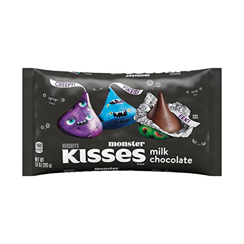 Hershey's Kisses Monster Milk Chocolate, 283g - Large 283g bag of milk chocolate Kisses.