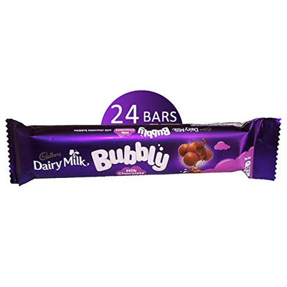 Cadbury Dairy Milk Bubbly Milk Chocolate, 24 X 28 g - Bubbly delight