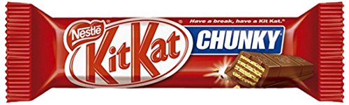 Nestle Kit Kat Chunky, 40g - Enjoy the classic taste of Nestle Kit Kat Chunky, 40g.