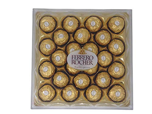 Ferrero Rocher Chocolate, 300g Box - Luxurious hazelnut delight!