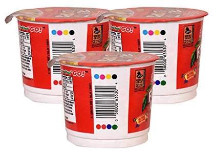 Kellogg's Froot Loops Multi-Grain Breakfast Cereal Cup (Imported), 42g - Pack of 3 - Kickstart your day with Kellogg's Froot Loops Multi-Grain Breakfast Cereal Cup, pack of 3, 42g each.