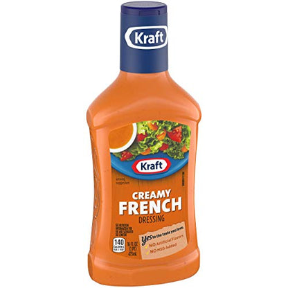 Kraft Creamy French Dressing, 473ml - "French Flavor!"