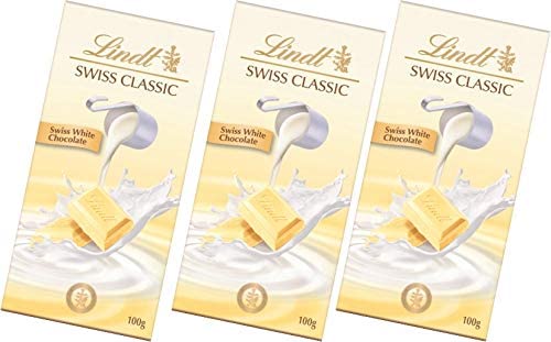 Lindt Swiss White Chocolate, 100 g