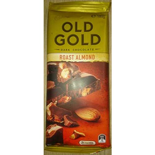 Cadbury Old Gold Dark Chocolate Roast Almond 180g - Almond dark delight