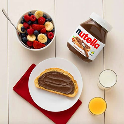 Nutella Chocolate Hazelnut Spread with Cocoa - 12 Pack, 12 x 750 g - "For the chocolate lover!"