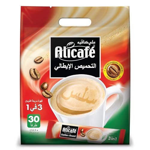 Alicafe Italian Roast 3 in 1 Instant Coffee Packet (30 X 16.5g) 495g - Italian Flair!