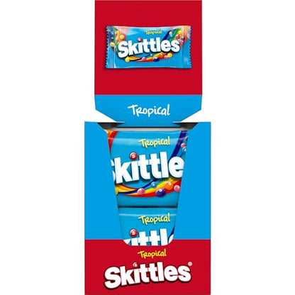 Skittles Tropical Flavour Candy Pack of 36, x 45 g