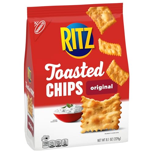 Ritz Toasted Chips Original 55% Less Fat Oven Baked 229g - Original Baked Goodness!