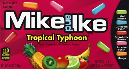 Mike & Ike Fruit Candies Tropical, 141g - "Tropical Candy Time!"