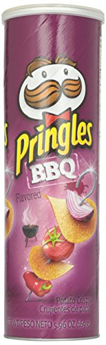 PRINGLES BBQ FLAVORED 169G - BBQ-flavored Pringles snack!