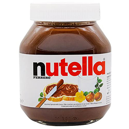 Nutella Ferrero Chocolate Spread Jar, 750 g - "Chocolate spread perfection!"