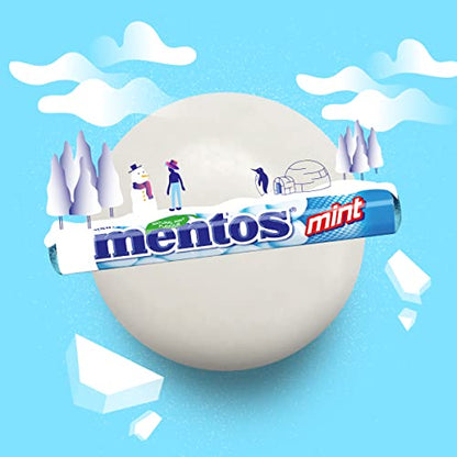 Mentos Mint Roll, 6 x 29 g - "Six Pack Mint Rolls!"