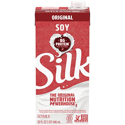 Silk Original Soy Beverage (Plant Based / Vegan Milk Alternative) 946 ml