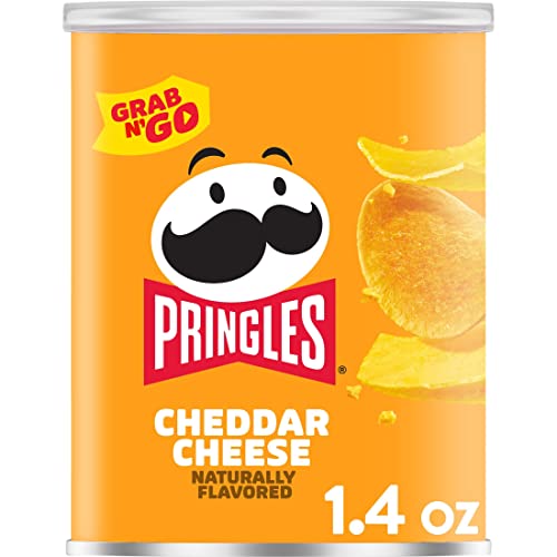 Pringles Grab and Go Cheddar Cheese, 40g - Grab and go cheddar cheese Pringles!