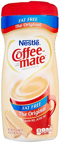 Nestle Coffee-Mate - Fat Free 453 Grams - "Coffee-Mate Fat Free - 453g of Guilt-Free Creamer Delight!"