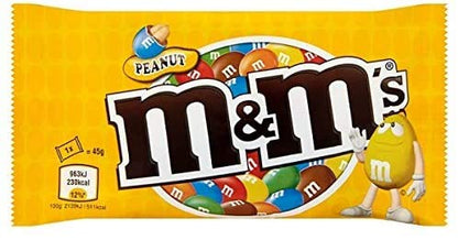 Salsabil M&M's Peanut 24 pcs x 45g Pack - Original and Imported from The US